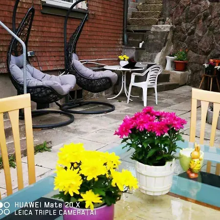 Appartement Rosen Garten Haus